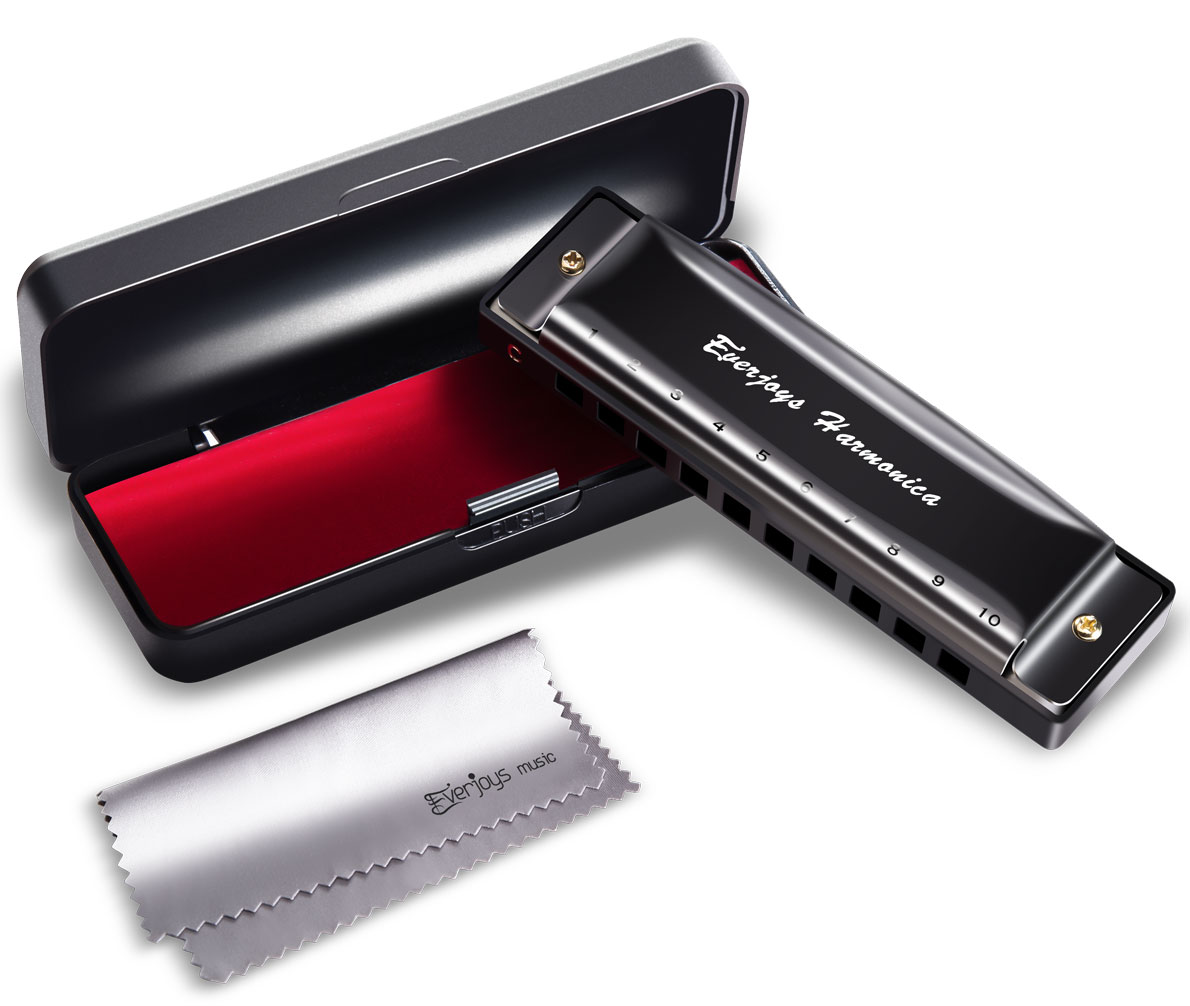 Diatonic Harmonica 10 Hole - Blues Harp, Key of C