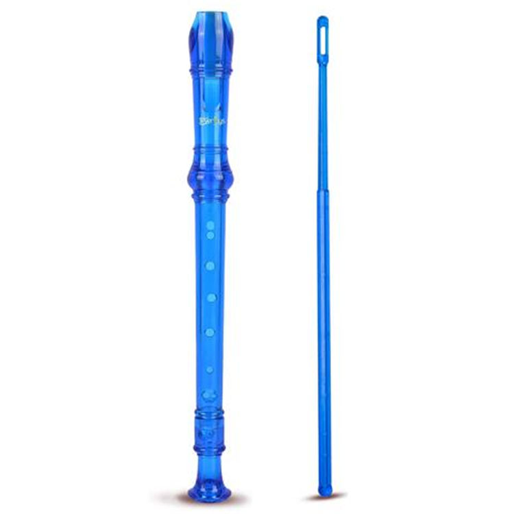 Soprano Descant Recorder-8 Hole w/ Cleaning Rod Case Instruction