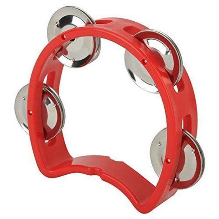 Mini Plastic Musical Percussion Tambourine