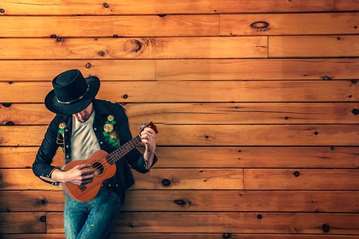 Mahogany Soprano Ukulele Kit - Professional 21 inch w/Case Strap Tuner Aquila Strings EVUKP02