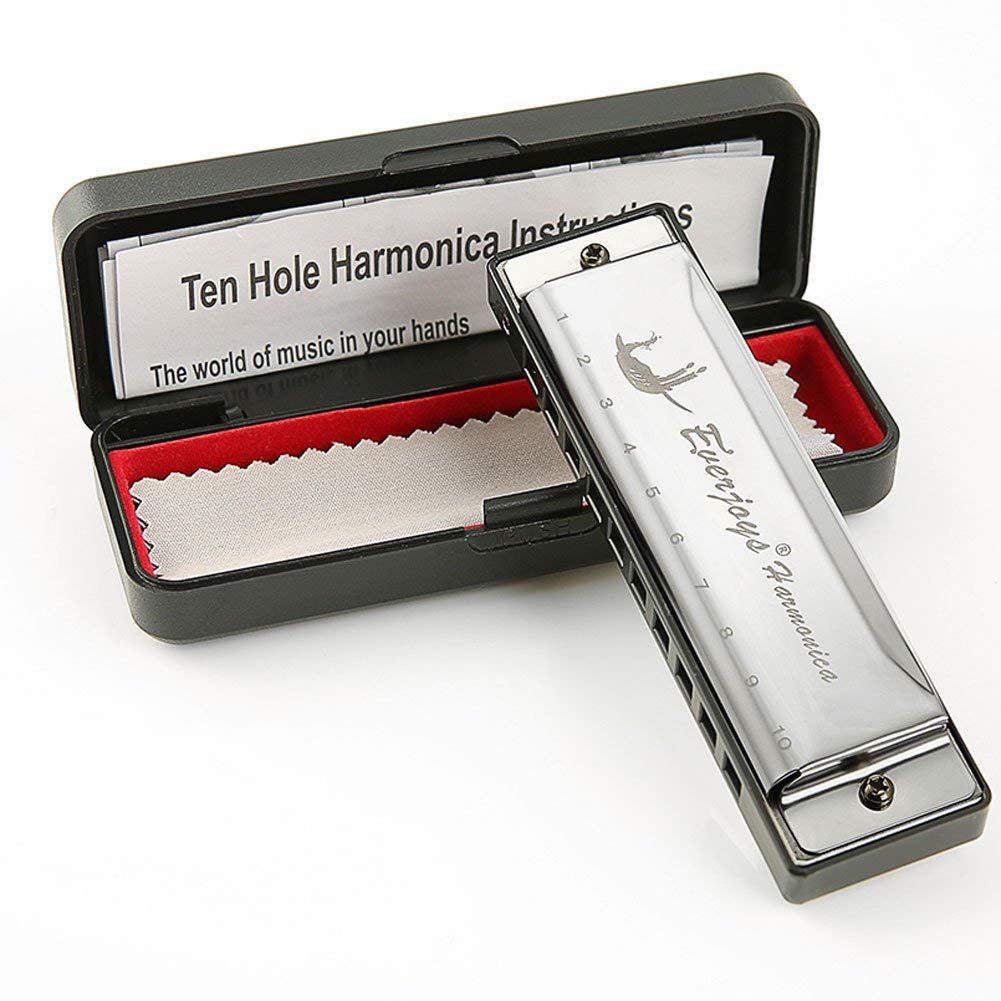 Diatonic Harmonica 10 Hole - Blues Harp, Key of C