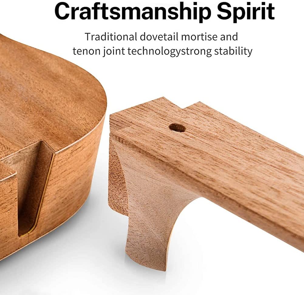 Concert Ukulele Mahogany - 23 inch w/Case